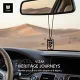 H.H Sheikh Mohamed bin Zayed- Acrylic Car Hanging