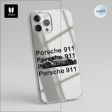 iPhone Mirror Cover PORSCHE 911 logo (back)