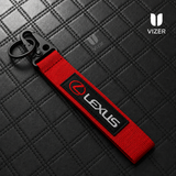 LEXUS KEYCHAIN WITH METAL KEY RING