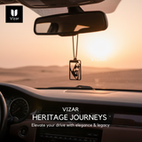 H.H Sheikh Zayed - Acrylic Car Hanging