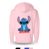 Stitch Hoodie Jacket 1-pc Only (Adults 3XL-Peach)