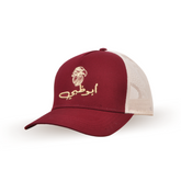 Abu Dhabi Falcon BURGUNDY-STONE