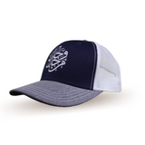 من جد وجد
NAVY-GREY MELANGE-WHITE