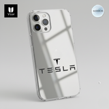 iPhone Mirror Cover TESLA logo (back)