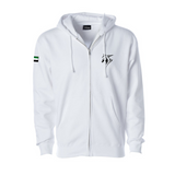 Horse Hoodie Jacket + Cap _ White