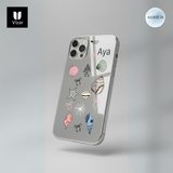 iPhone Mirror Cover AYA logo (back)