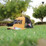 Dubai CAP MUSTARD -BLACK