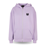 Tulip Hoodie Jacket + Cap_ Light Purple