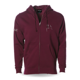 Falcon Hoodie Jacket _ Burgundy