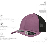 Tulip Hoodie Jacket + Cap_ Light Purple