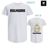 REAL MADRID Calligraphy cotton T-Shirt