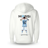 Messi Hoodie Jacket 1-pc Only (Adults- XL White)