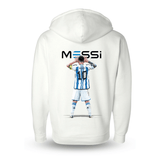 Messi Hoodie Jacket 1-pc Only (Adults- XL White)