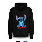 Stitch Hoodie Jacket 1-pc Only (Adults-XL Black)