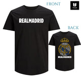 REAL MADRID Calligraphy cotton T-Shirt