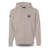 Horse Hoodie Jacket _Stone