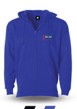 UAE Flag QR Code 1971 Hoodie Jacket 1-pc Only (Adults Small S Royal Blue)