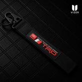 TRD KEYCHAIN WITH METAL KEY RING
