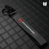 DODGE KEYCHAIN WITH METAL KEY RING