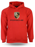 PORSCHE Hoodie 1-pc Only (Adults- XL RED)