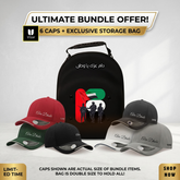Abu Dhabi Set of 6 Caps+ Cap Bag