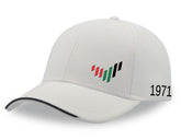 UAE Flag-Lines 1971 Cap (White)