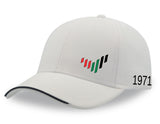 UAE Flag-Lines 1971 Cap (White)