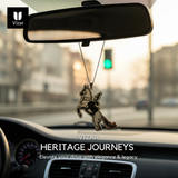 Horse- Stainless Steel Car Hanging