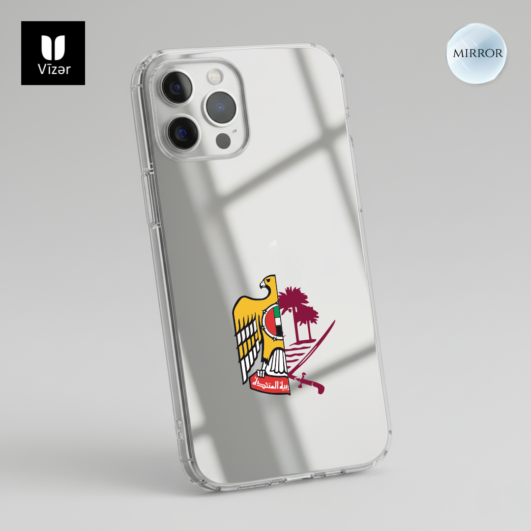 iPhone Mirror Cover Falcon Official logo (back)