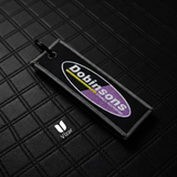 Dobinsons BLACK KEYCHAIN WITH METAL KEY RING (Copy)