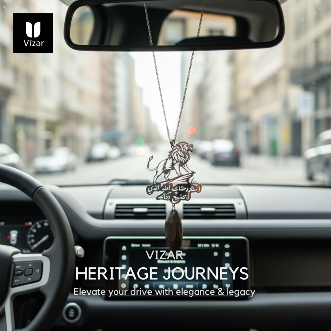 LION- Stainless Steel Car Hangin