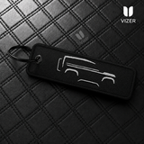 DEFENDER KEYCHAIN WITH METAL KEY RING