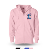 Stitch Hoodie Jacket 1-pc Only (Adults 3XL-Peach)