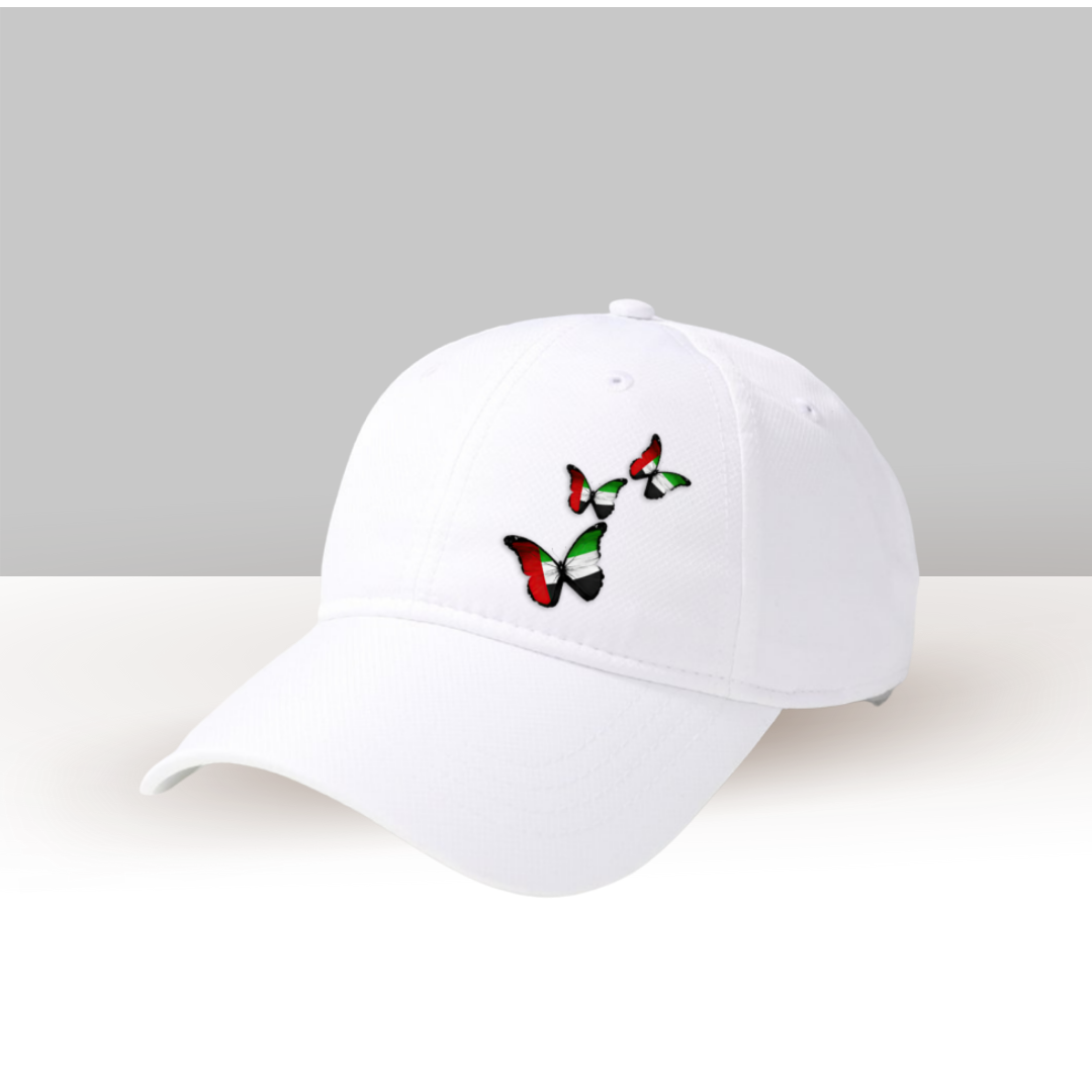 Butterfly Flag White