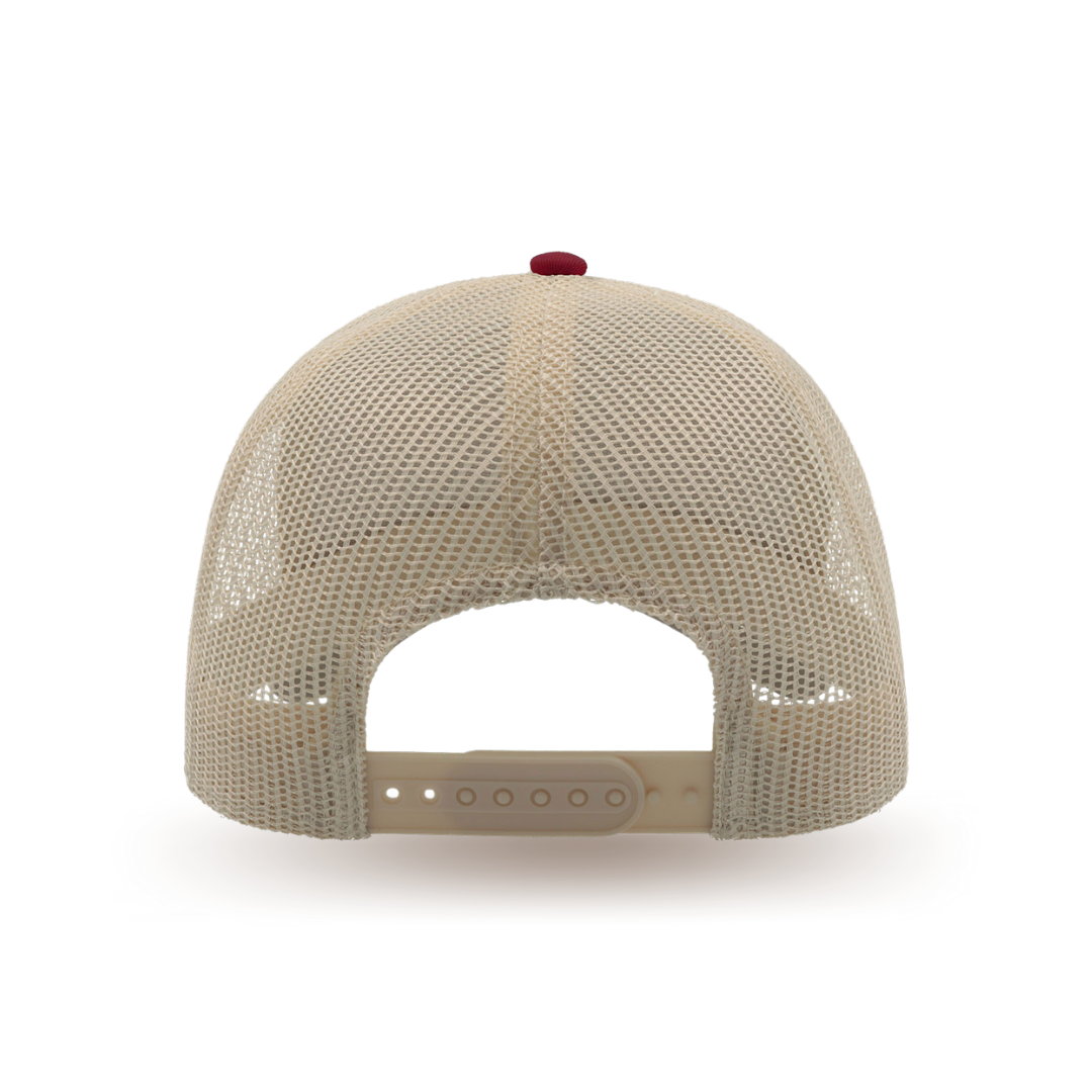 Sheikh Zayed cap_BURGUNDY-STONE