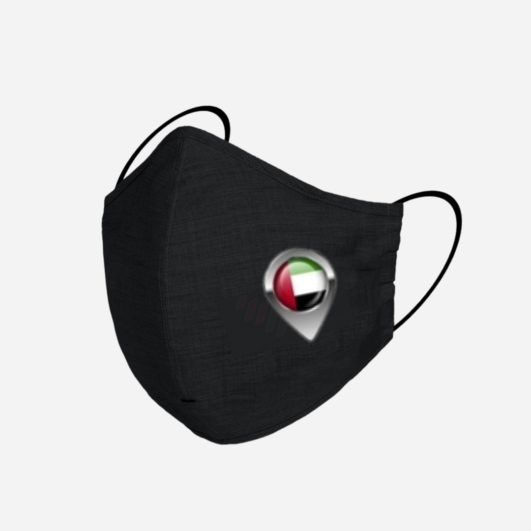 UAE PIN Black MASK