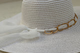 Ribbon Lady Hat_White