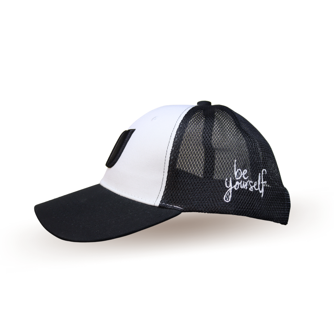 Vizer cap White & Black