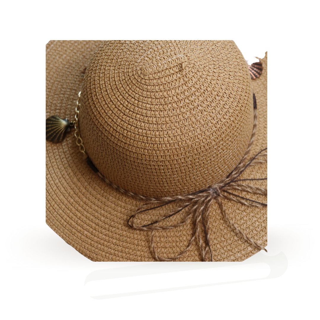 Shells Lady Hat_Beige