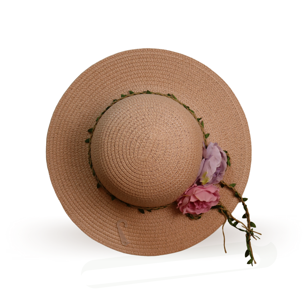 Flower Lady Hat_Off white