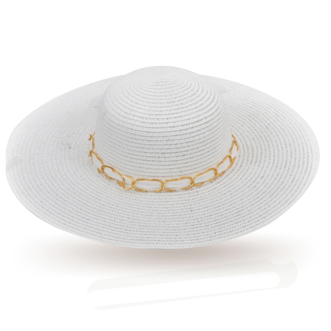 Ribbon Lady Hat_White