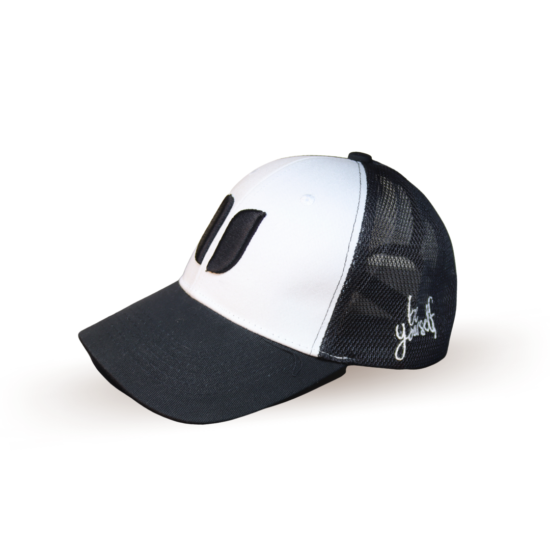 Vizer cap White & Black