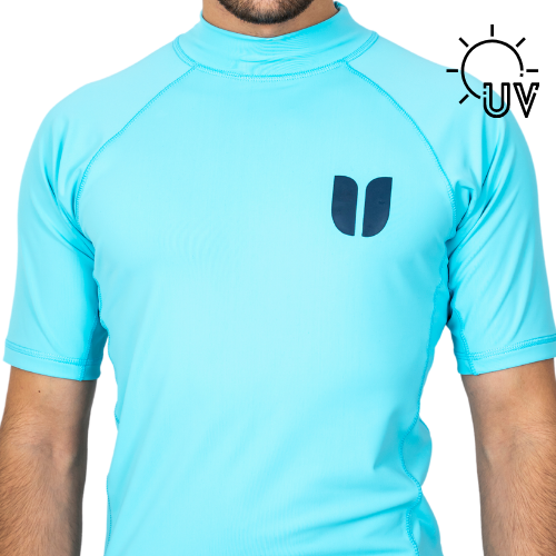 Men Rash Vest _Sky Blue