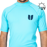 Men Rash Vest _Sky Blue