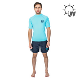 Men Rash Vest _Sky Blue