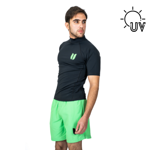 Men Swimming Short_Neon Green