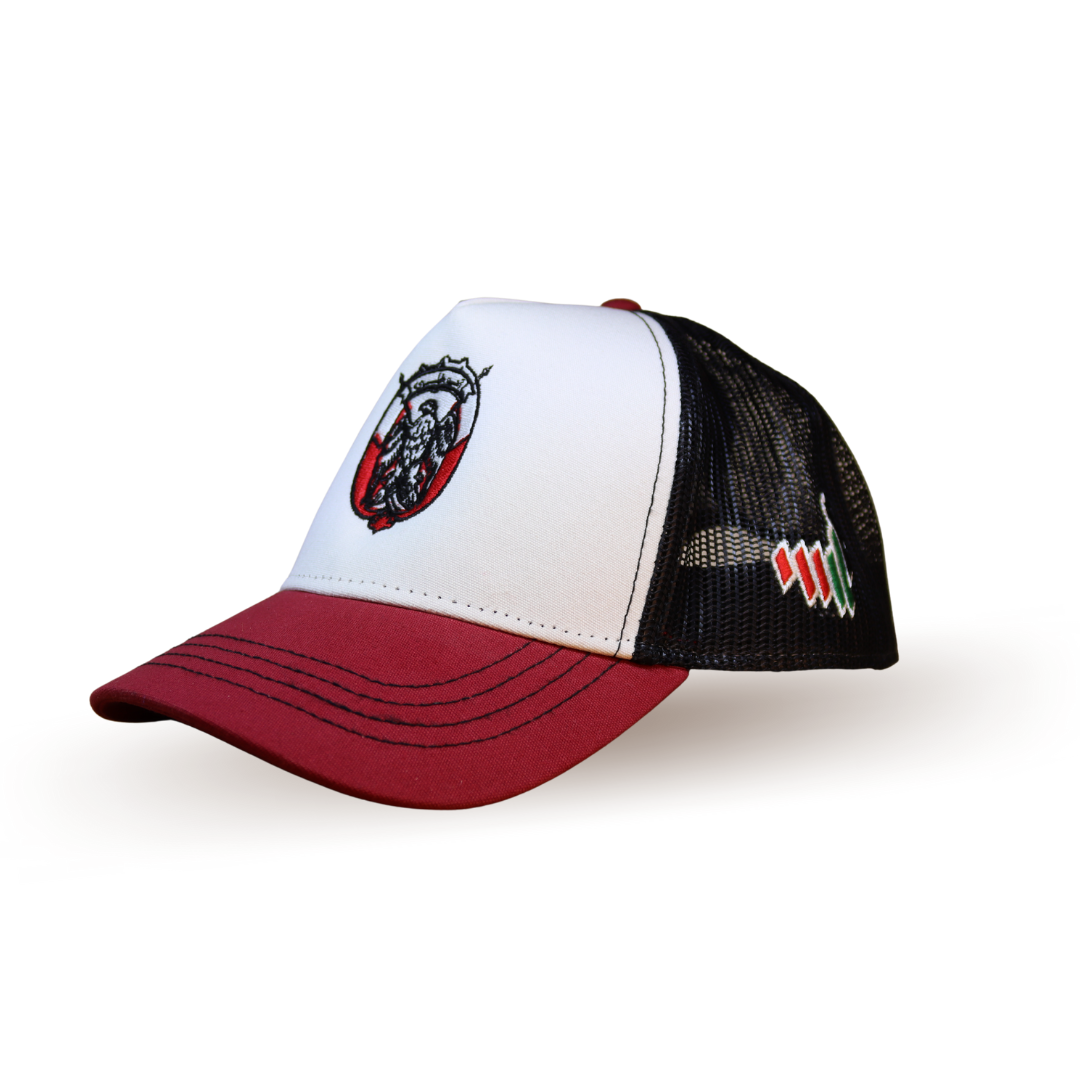 Abu Dhabi Cap _ Red& Black