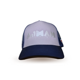 Ajman Cap _ Sliver & Navy