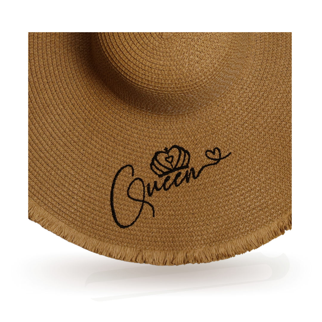 Queen Lady Hat 17"_Beige