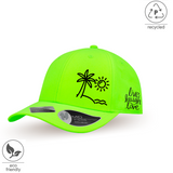 Holiday Cap_ Neon green